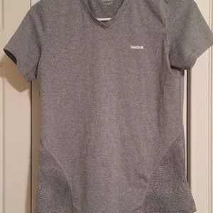 Reebok gray work out top